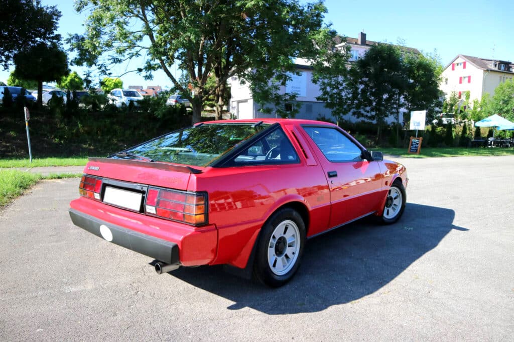 Red Mitsubishi Starion