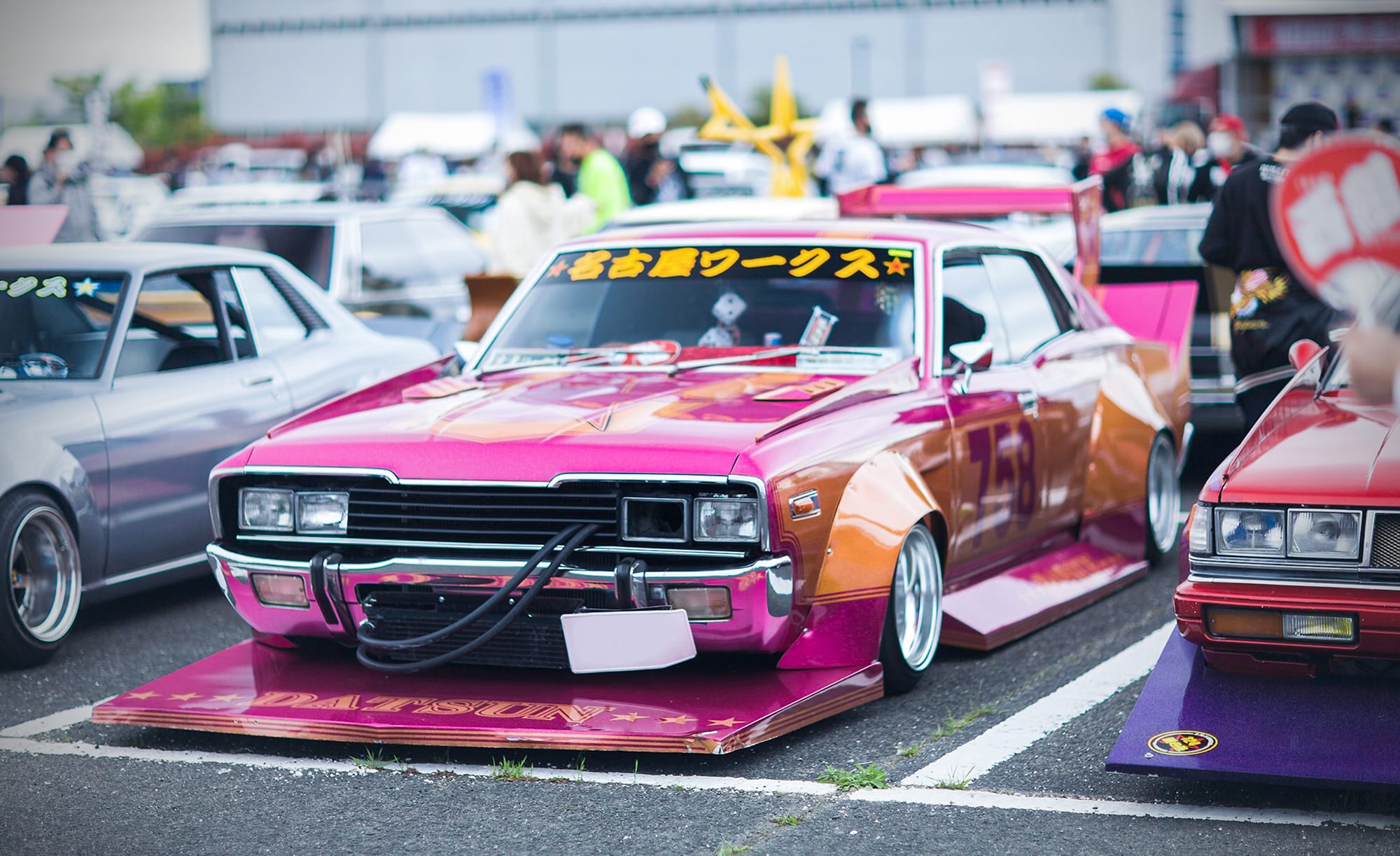 Japanese Bosozoku Cars | Low Offset