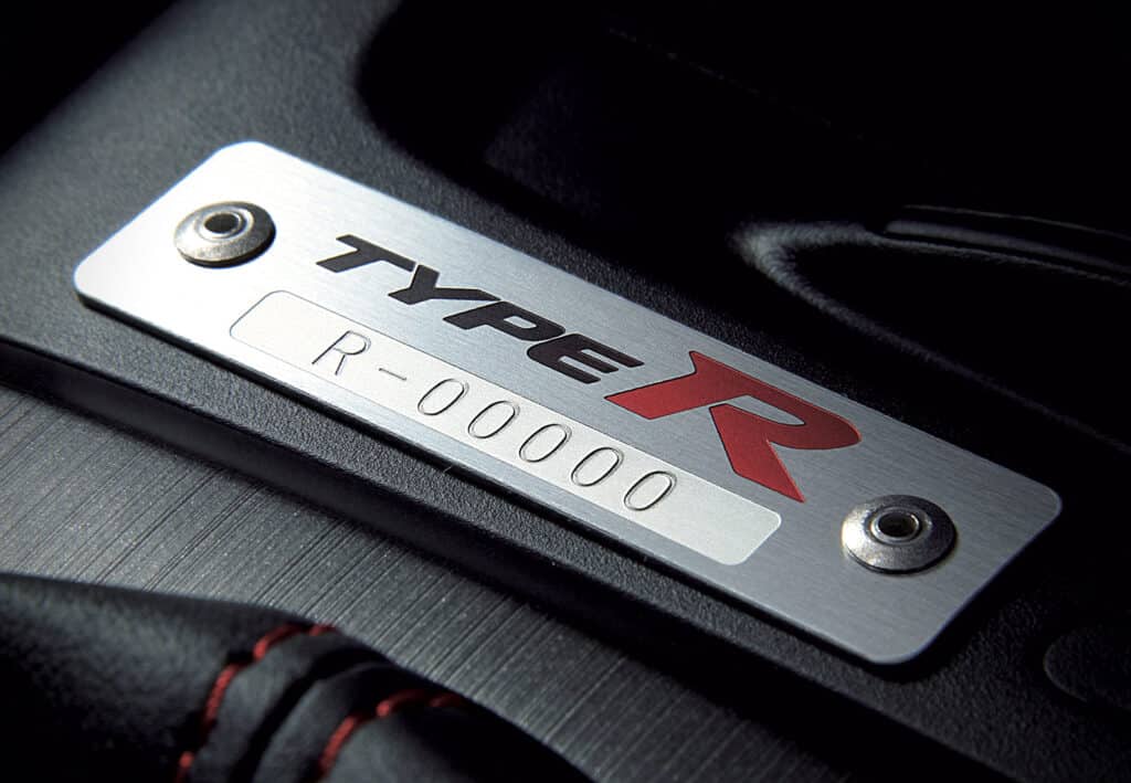 Type R badge