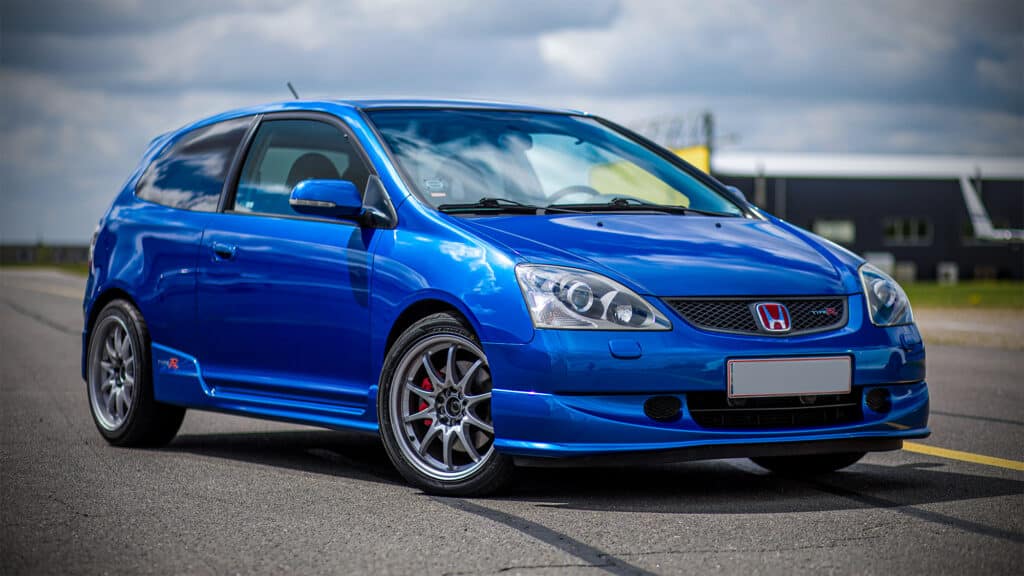Blue FN2 Civic Type R