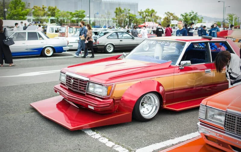 Japanese Bosozoku Cars | Low Offset