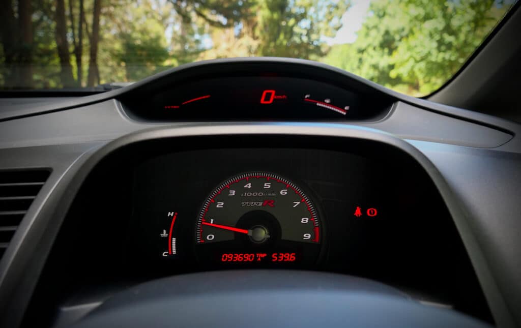 FD2 instrument cluster