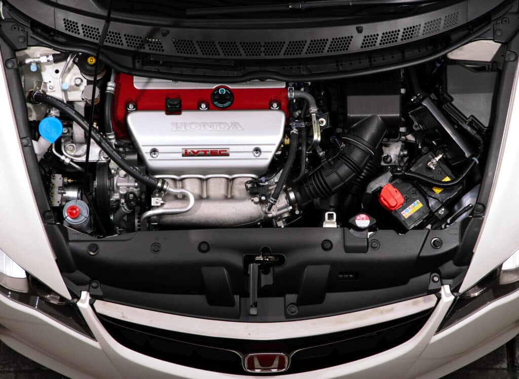 K20 engine in an FD2 civic