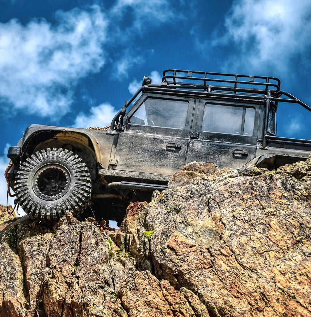 Extreme rock crawling