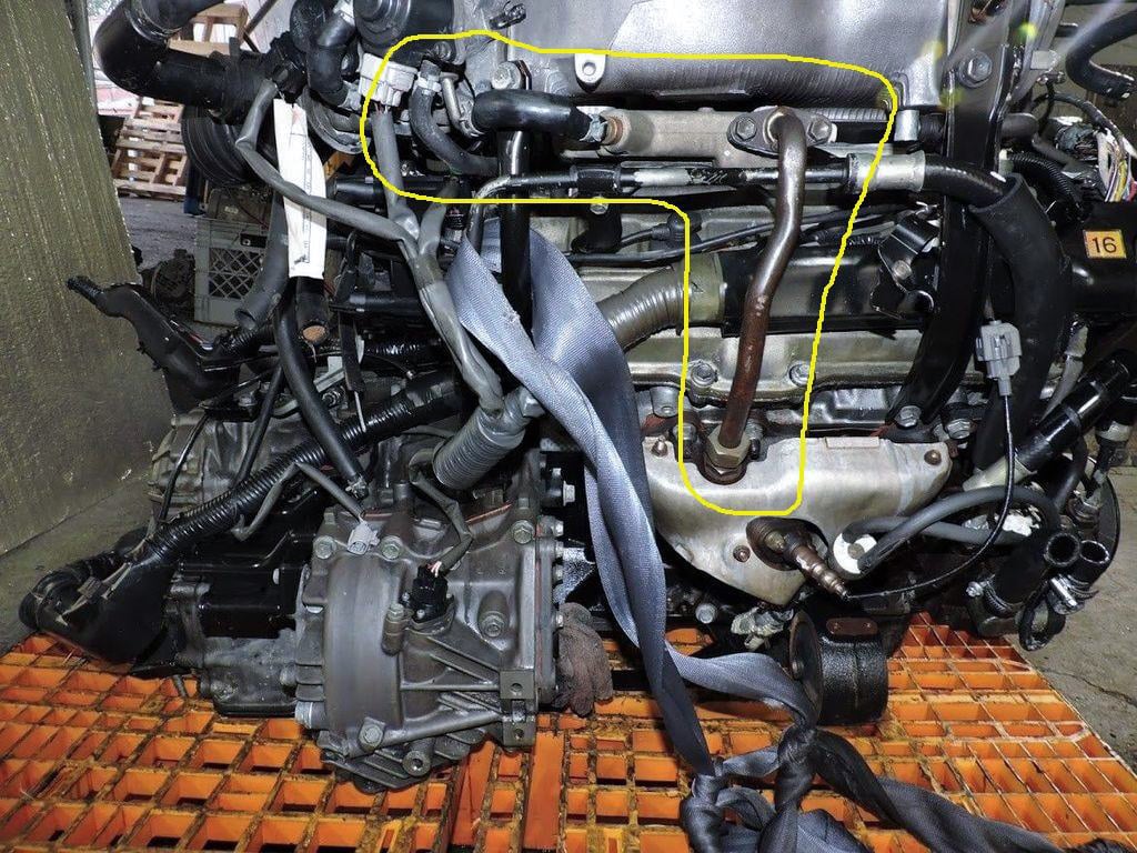 Toyota 3VZ EGR failure