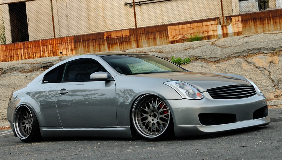 Grey G35 coupe
