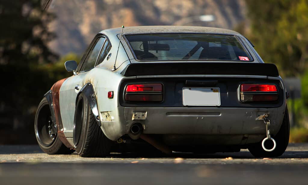 Shakotan 240z with tsurikawa ring