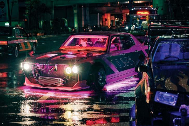 Zokusha purple light