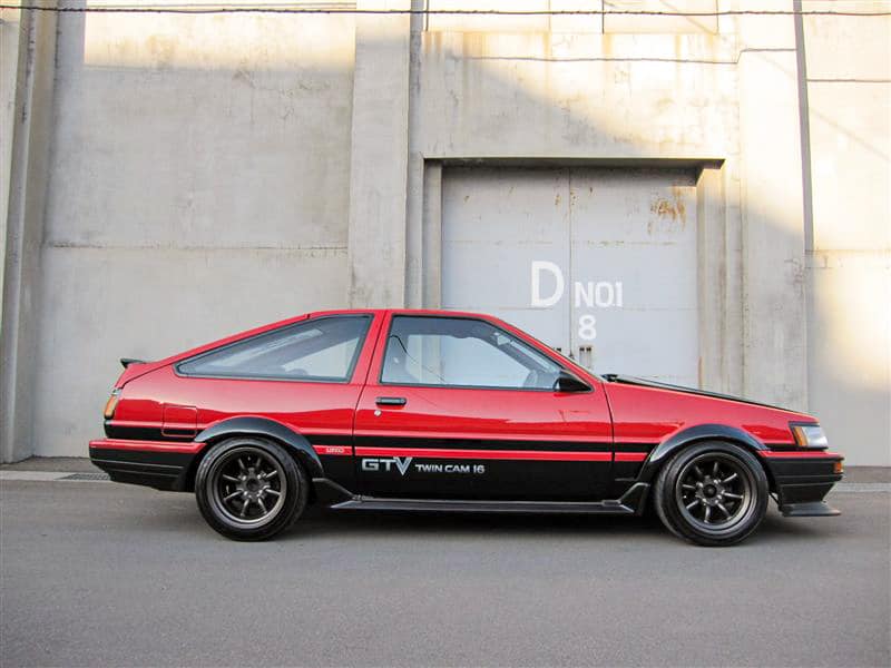 AE86 lowered on Wats