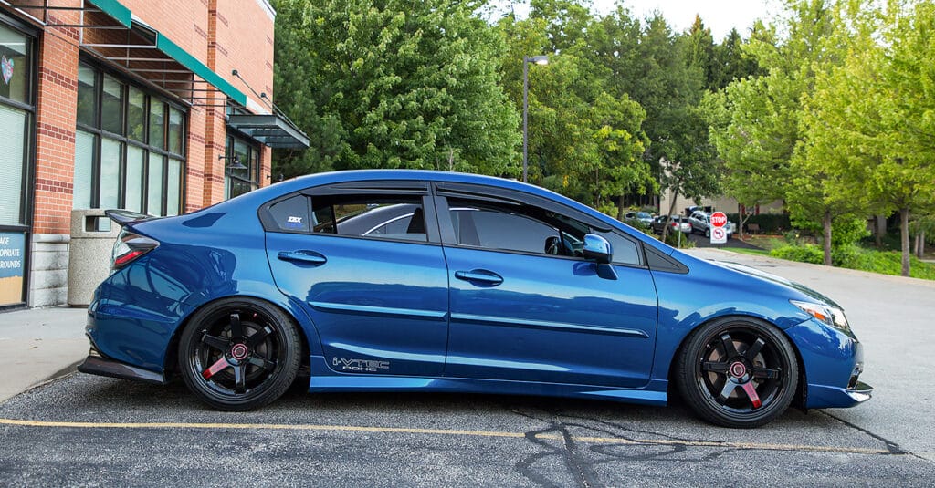 Blue Civic Si