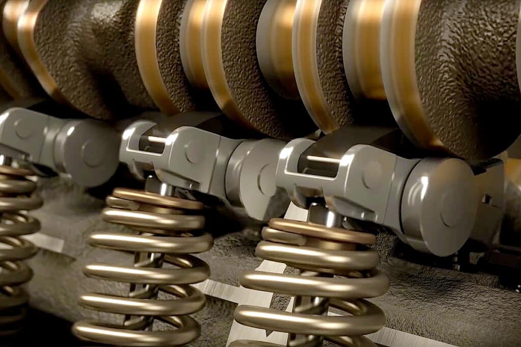 Valvetrain render