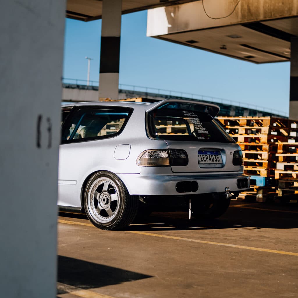6th-gen Civic no rear bumper