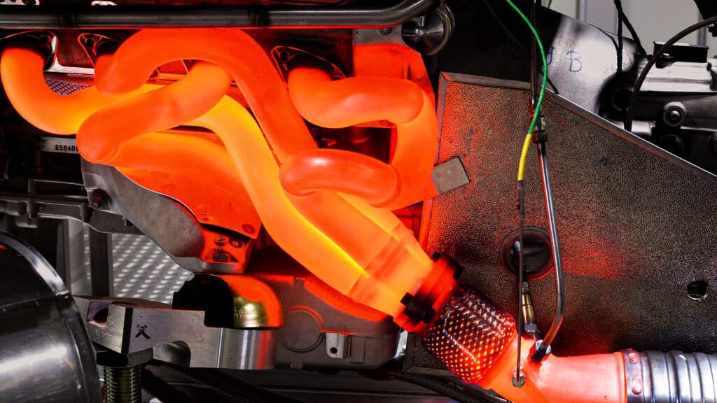 Glowing unequal length headers