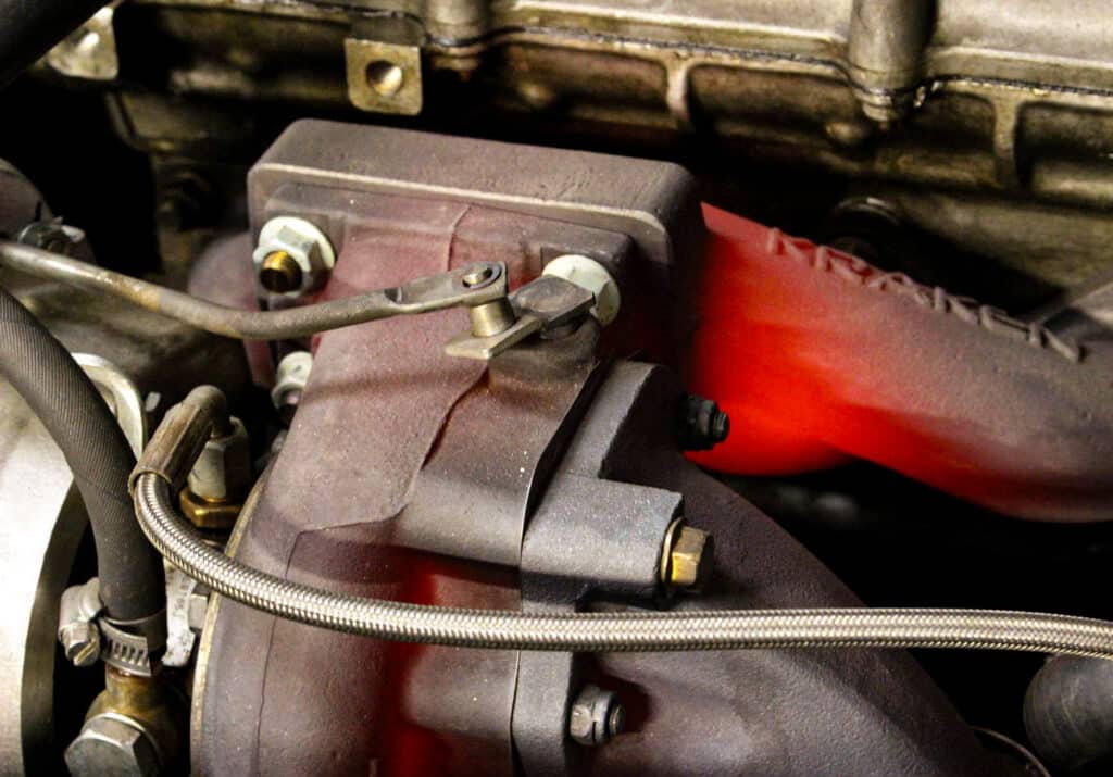 Hot air intake temperature