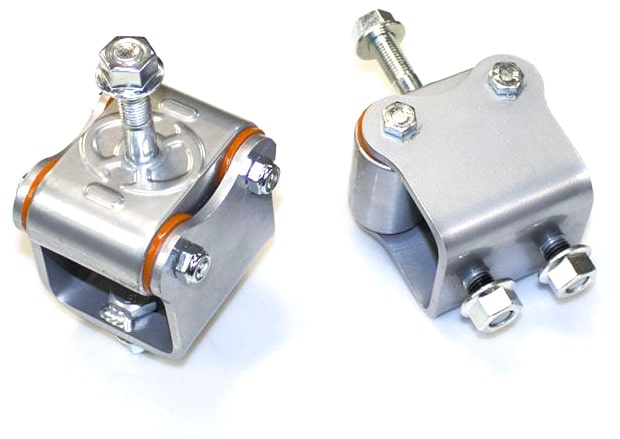 Solid mounts isolated