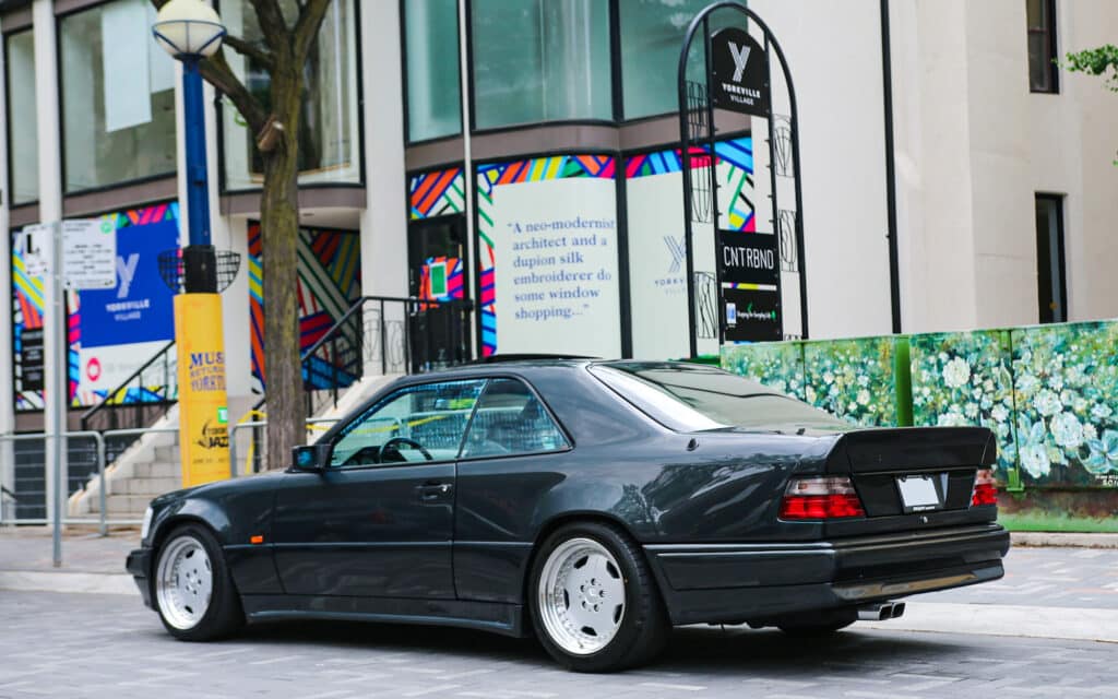 Mercedes AMG Hammer with ducktail wing