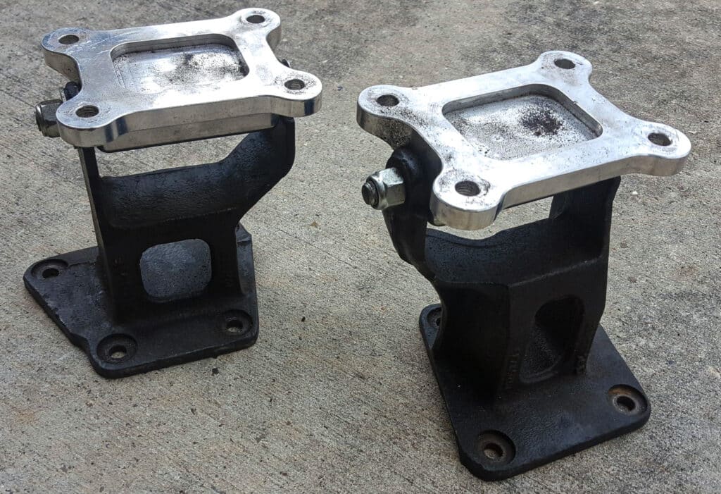 Solid motor mounts uninstalled