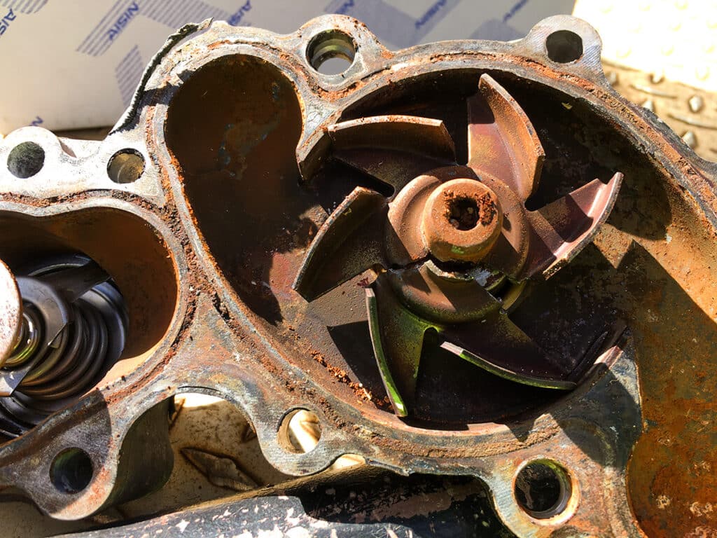 Toyota water pump failure