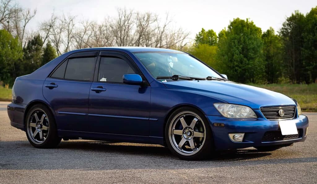 Blue IS300 with Avid1 AV6 rims