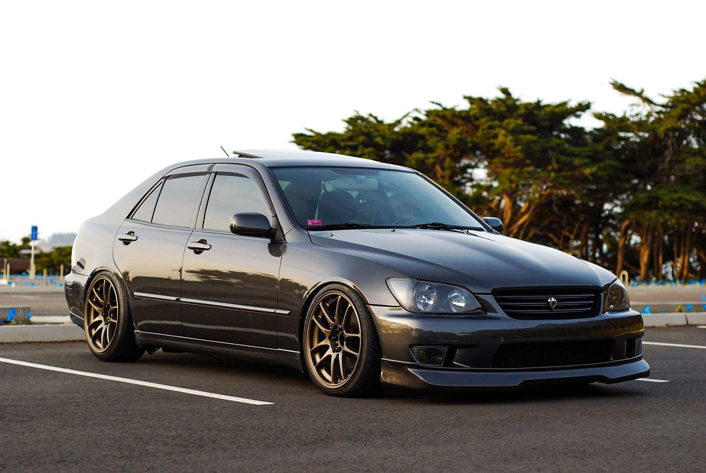 IS300 lowered on Work Emotion CR Kiwami Rims