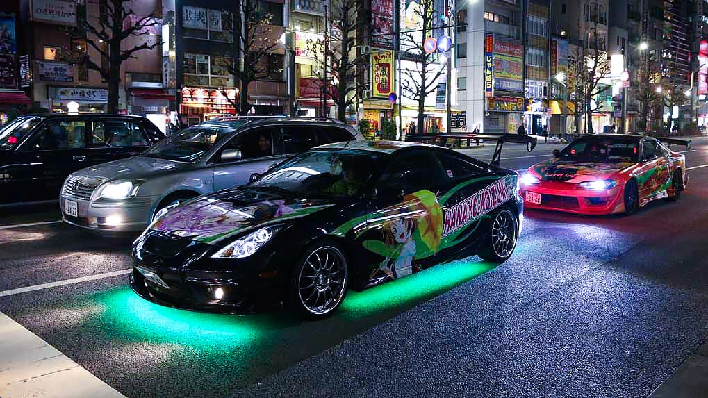 Neo-Tokyo aesthetic