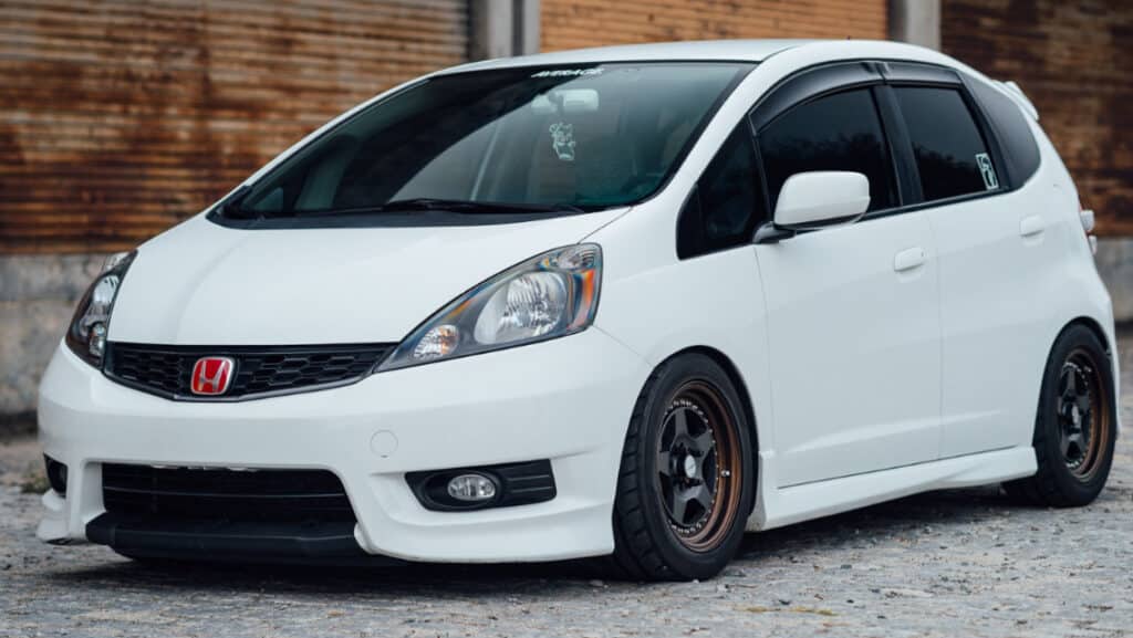 Tastefully modified Honda Fit