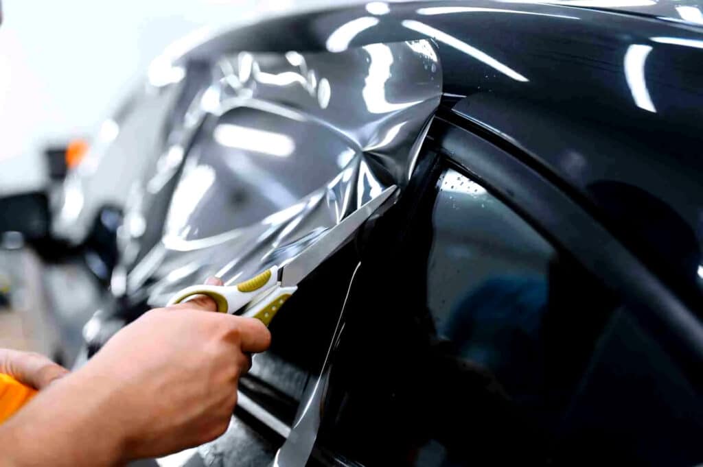 Window tint application