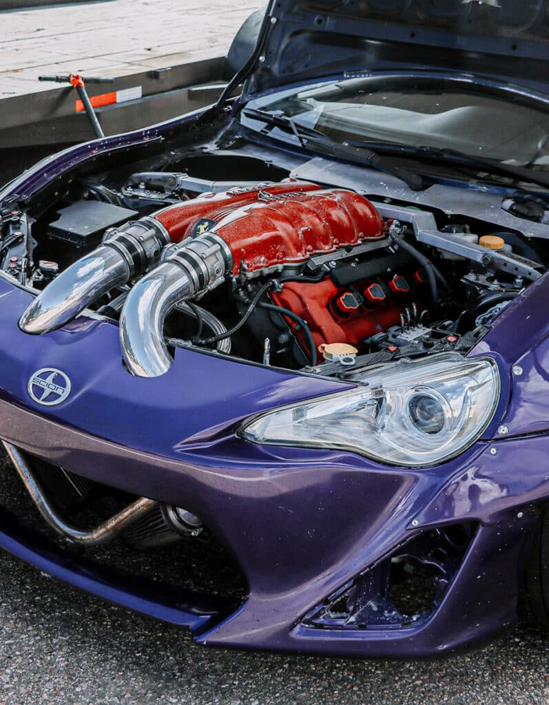 Supercharged Scion FR-S