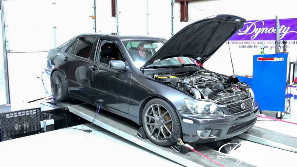 IS300 on a dyno