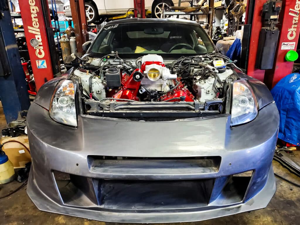 Nissan's VK56 in a 350z